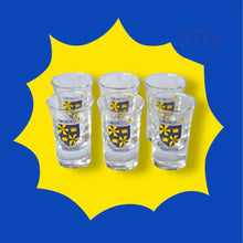 Load image into Gallery viewer, Limoncello Contessa 6 shot glasses set - 25ml each
