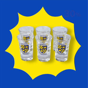 Limoncello Contessa 6 shot glasses set - 25ml each