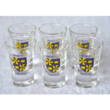 Load image into Gallery viewer, Limoncello Contessa 6 shot glasses set - 25ml each
