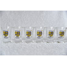Load image into Gallery viewer, Limoncello Contessa 6 shot glasses set - 25ml each
