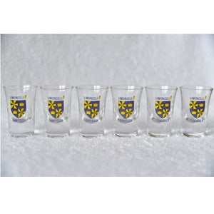 Limoncello Contessa 6 shot glasses set - 25ml each