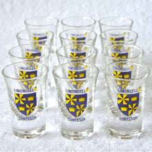 Load image into Gallery viewer, Limoncello Contessa 12 shot glasses set - 25ml each
