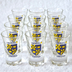 Limoncello Contessa 12 shot glasses set - 25ml each